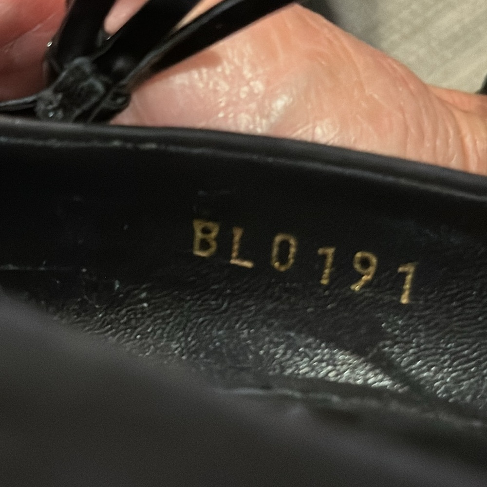 Louis Vuitton Black Suede Varennes Strap Platform Pumps - Picture 6 of 12